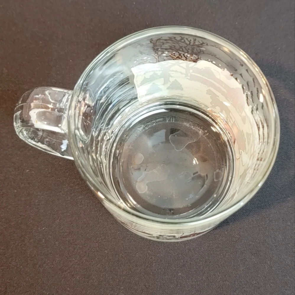 Winter Village‎ mug cup by LIBBEY GLASS COMPANY